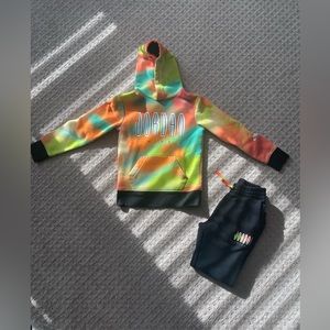 Boys Jordan sweatsuit outfit size small